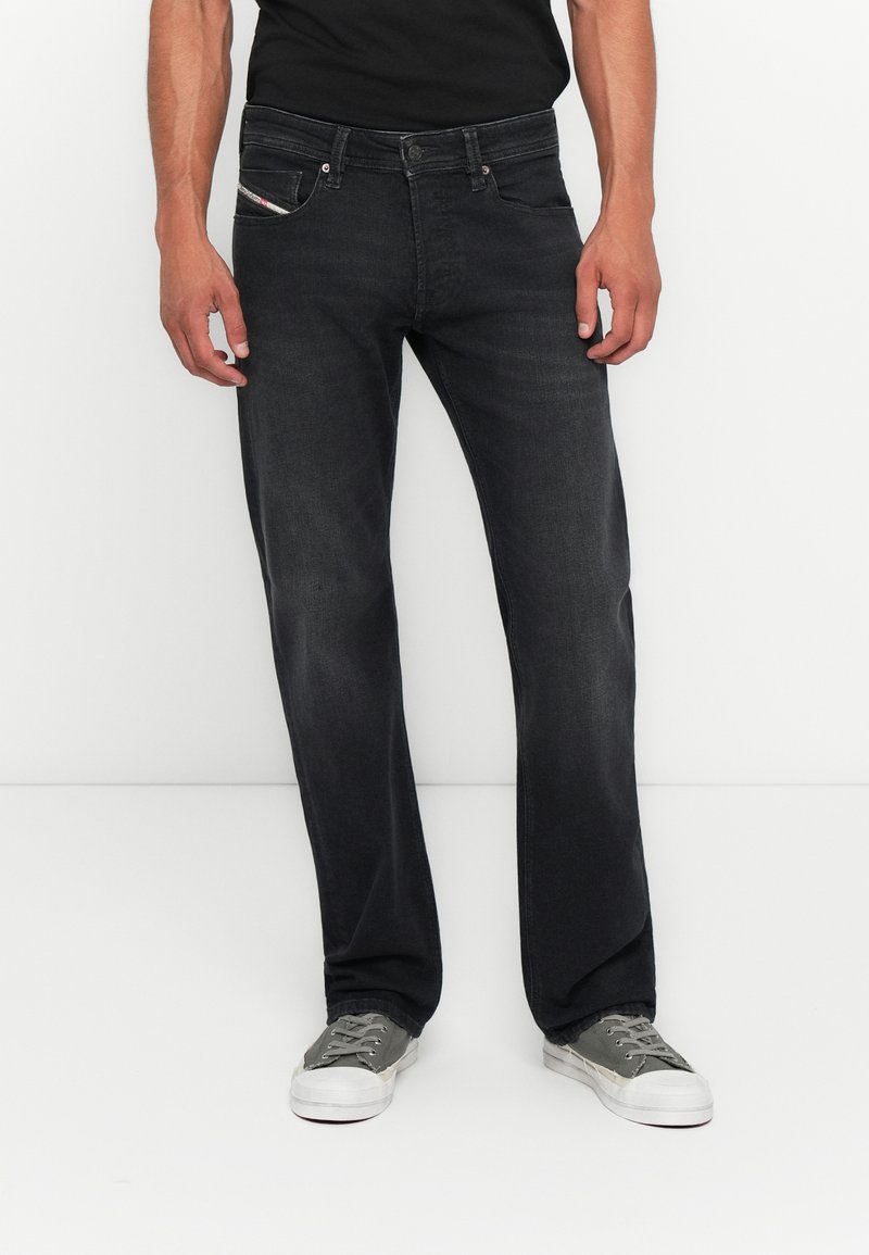 Diesel Straight leg jeans rood
