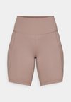 ONE - Legingi - mink brown/black