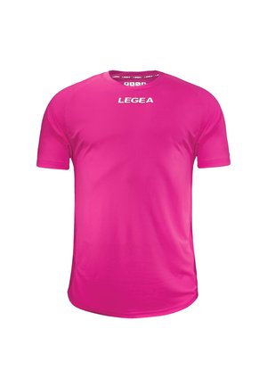 LEGEA T-shirt con stampa - fuxia fluo
