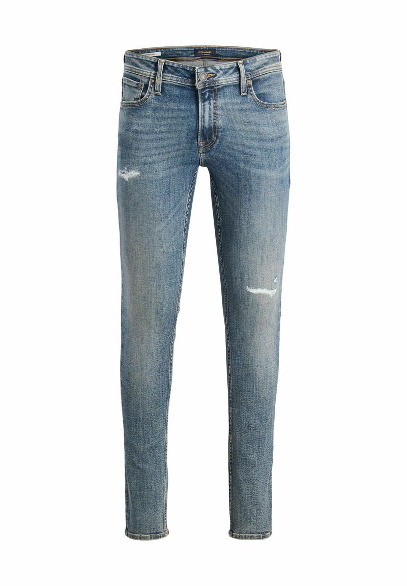 jack & jones Slim fit jeans blauw denim/bluedenim