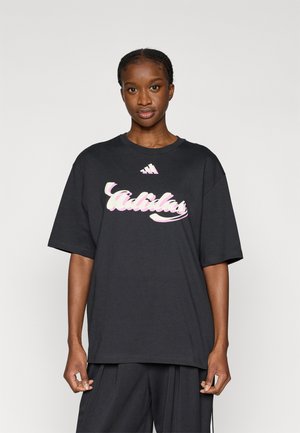 HOT  - Majica kratkih rukava s printom - black