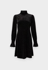 YASRIVA HIGH NECK DRESS - Nappali ruha - black