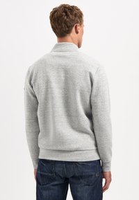 NO EXCESS TEXTURED - Sweater met rits - grey melange