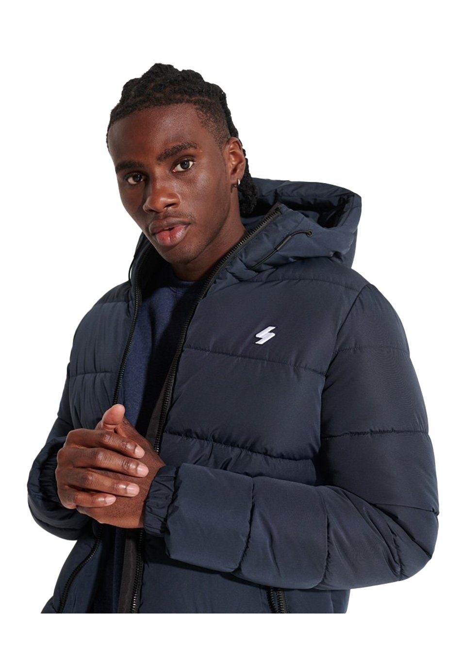 superdry eclipse navy jacket