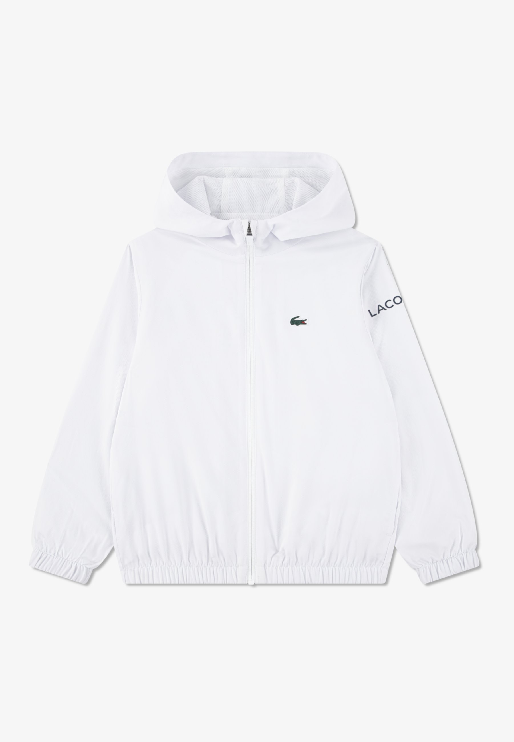 Lacoste DIAMOND TAFFETA WIND JACKE Veste légère blanc