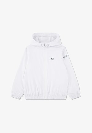 Lacoste DIAMOND TAFFETA WIND JACKE - Vasaras jaka - blanc