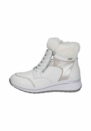 Caprice ELEGANTE WARM GEFÜTTERTMIT CAP AIRMOT FB - Botas para la nieve - white comb i