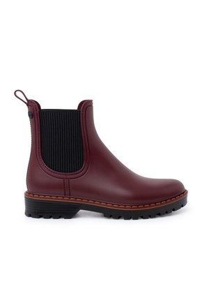 Bottines à plateau - burdeos