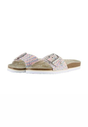 TRENNER MIT BUNTEM MUSTER - Mules - blue multi