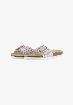 TRENNER MIT BUNTEM MUSTER - Mules - blue multi