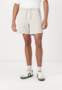 Hollister Co. - MAY1 MID THIGH PULL ON - Šortky - grey Miniatúrny obrázok 1