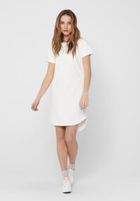 JDY IVY JRS - Robe en jersey - cloud dancer