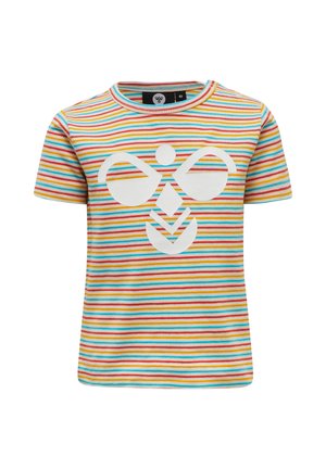 ALEX  - T-shirt med print - white asparagus