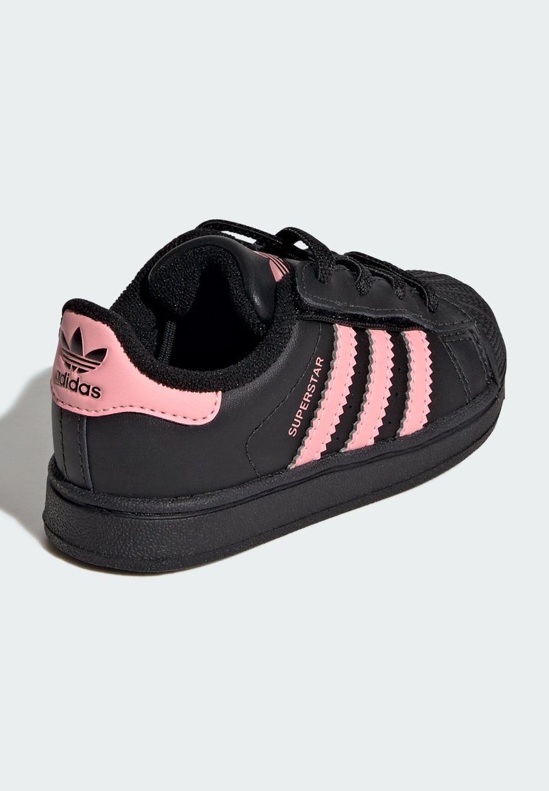adidas Originals SNEAKER - Baby shoes - core black glow pink/black -  Zalando.co.uk