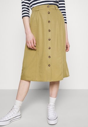 Falda acampanada - khaki