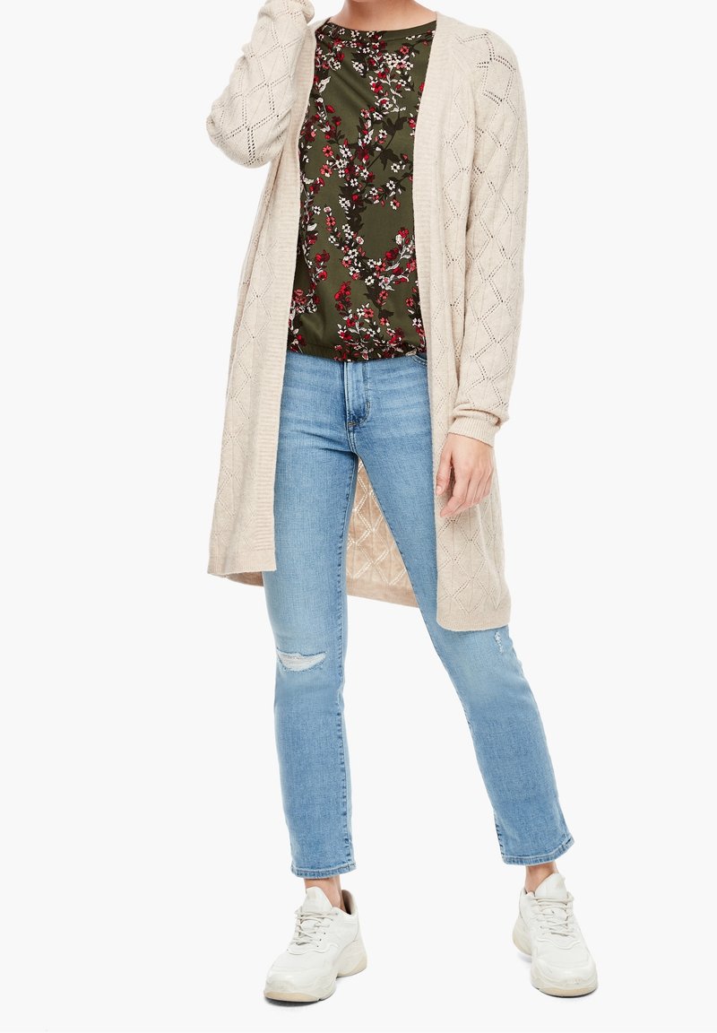 s.Oliver Gilet - mottled beige