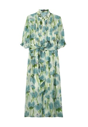 Luisa Cerano, MIT FLOWER-PRINT - Blusenkleid - green purple