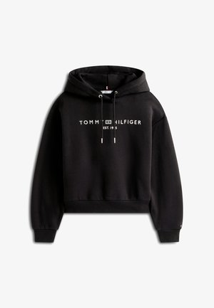 Tommy Hilfiger, CORP LOGO - Jersey con capucha - black