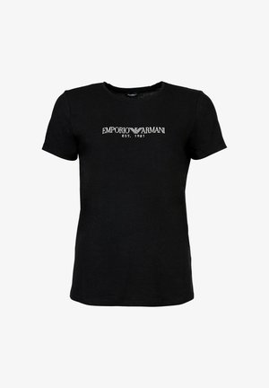 Emporio Armani, Camiseta estampada - schwarz