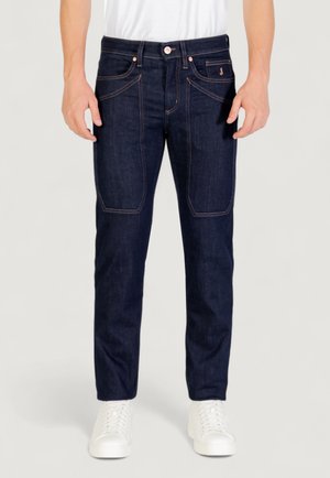JOHN - Jeans slim fit - dark-blue-denim