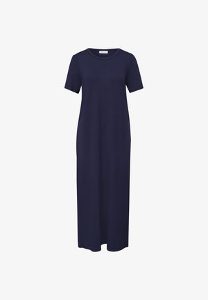Street One Studio, MIDI DRESS MADE OF JERSEY WITH PUFF SLEEVES - Jerseykjole - midnight muse