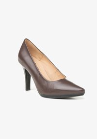 No seleccionado, marron