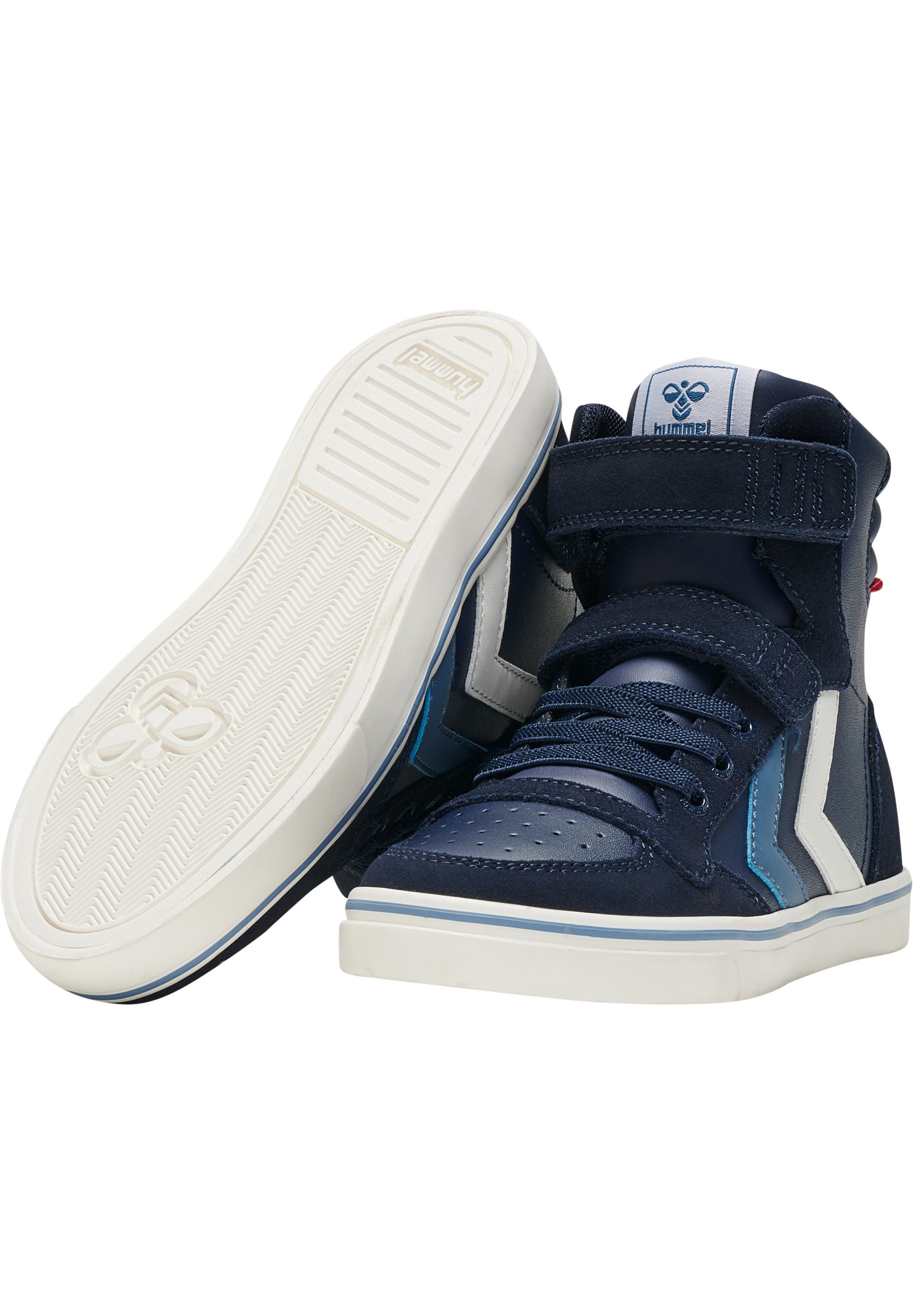 Hummel 206832 SLIMMER STADIL HIGH JR Kinderen Half-hoog Kleur: Zwart Maat:  34 - Schoenen.nl