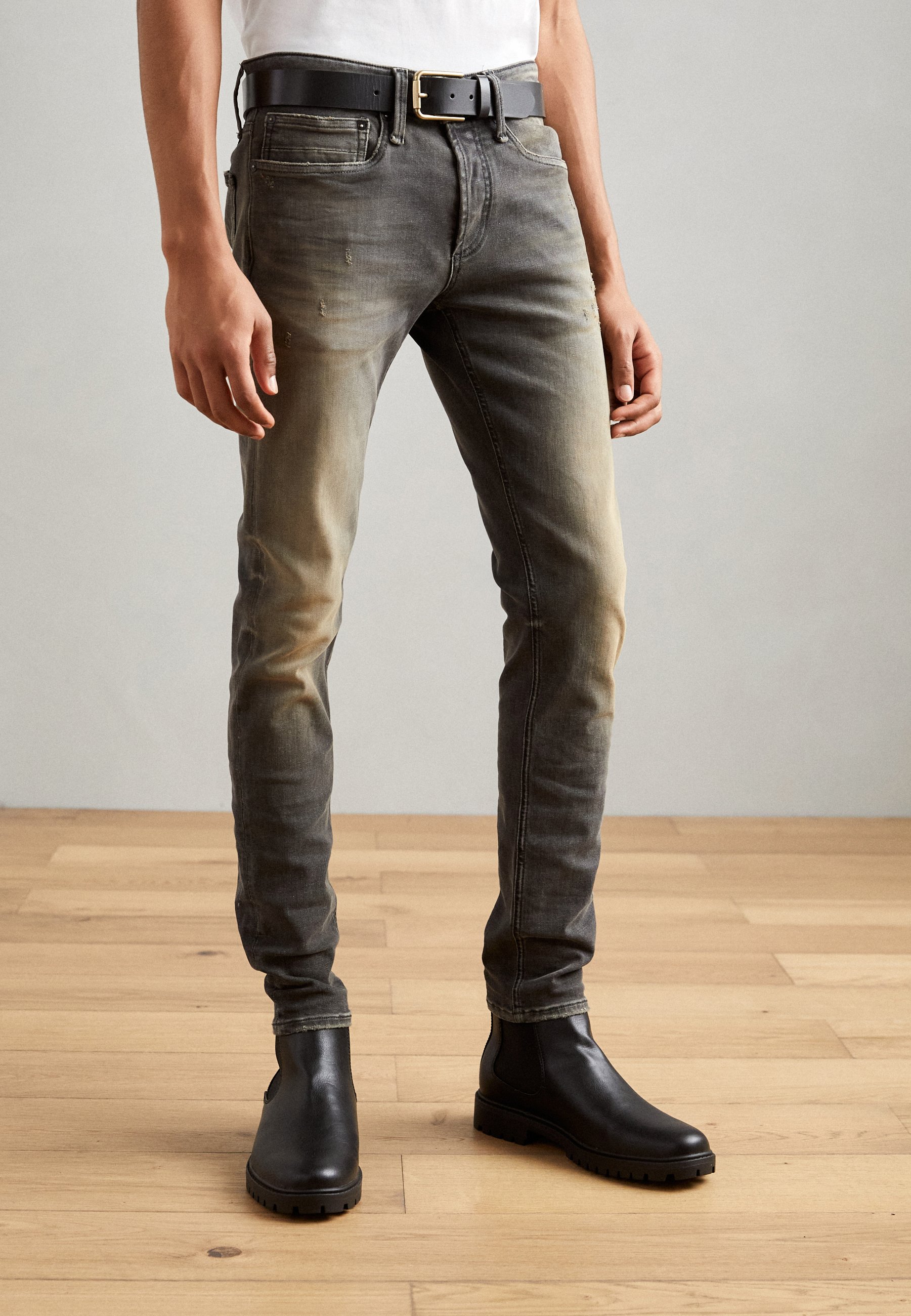 Denham BOLT - Slim fit jeans - grey denim - Zalando