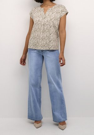 Kaffe, T-shirt imprimé - sand