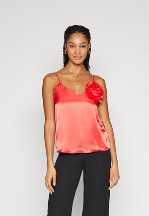 VMKLAS ROSE SINGLET  - Topper - cayenne