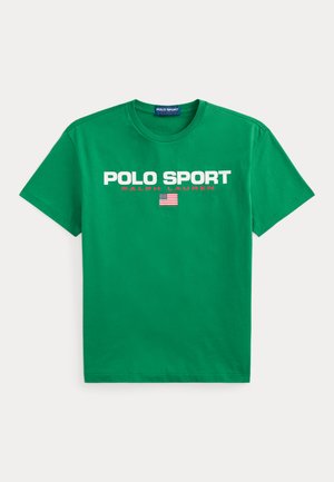 CLASSIC FIT POLO SPORT JERSEY T-SHIRT - Μπλουζάκι με στάμπα - erin green