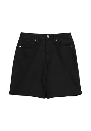 s.Oliver, JEANS-BERMUDA SURI - Short en jean - schwarz