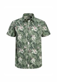 JJHAWAII AOP - Skjorta - iceberg green