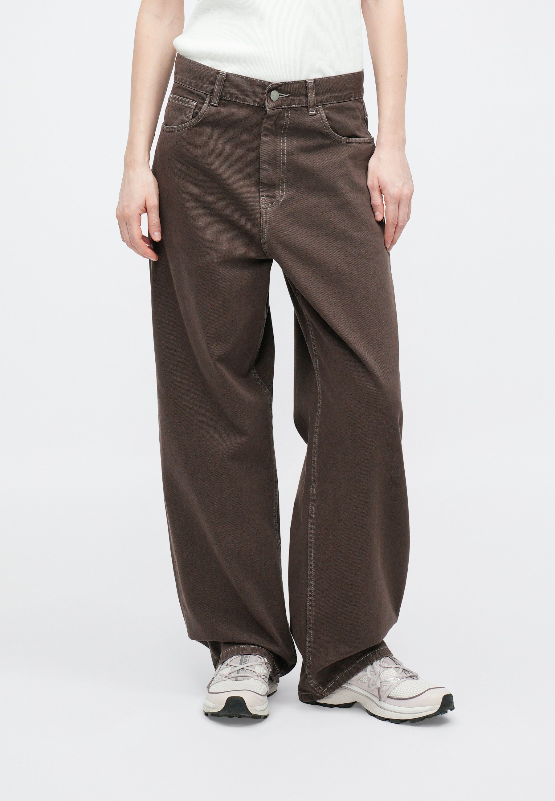 Carhartt WIP BRANDON PANT - Relaxed fit jeans - palisander stone