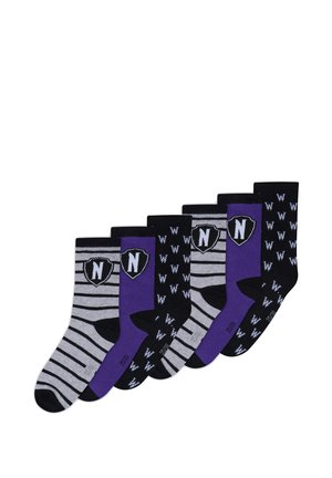 WEDNESDAY - PACK OF 6 - Socken - black