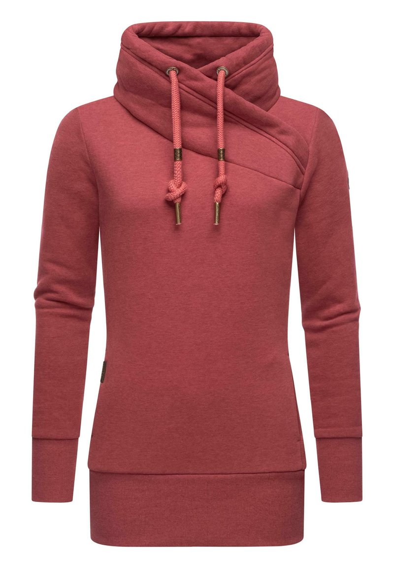 Ragwear NESKIA Maglione Donna Con Collo Sciallato Asimmetrico – Prodotto Vegano