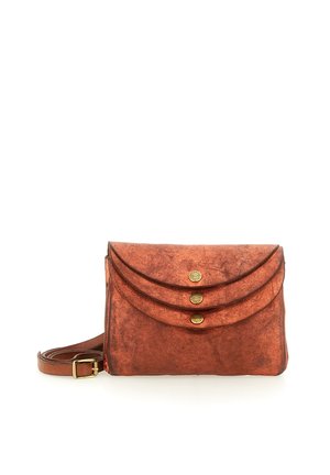 VITTORIA - Borsa a tracolla - corallo cognac
