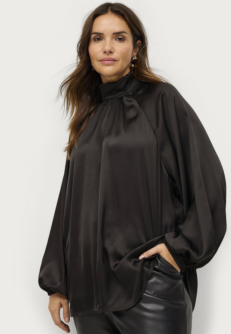 Ellos Plus collection Bluse - schwarz