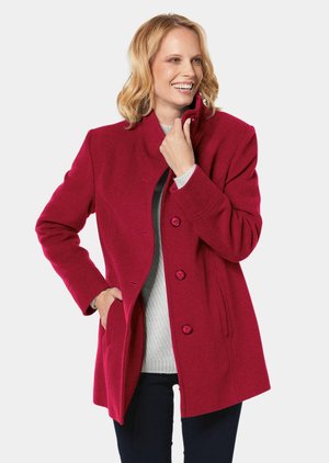 Halflange jas - dark red