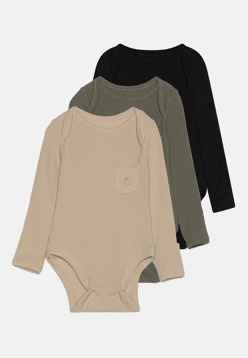 GAP BABY FIRST FAVORITES TINYRIB BODYSUIT 3 PACK - Body - bedrock