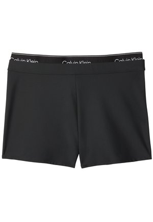 Calvin Klein Swimwear DOUBLE WAISTBAND - Boxer de înot - black