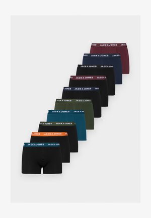 JACSOLID MIX TRUNKS 10 PACK - Trumpikės - vineyard wine/kombu green/legion blue/