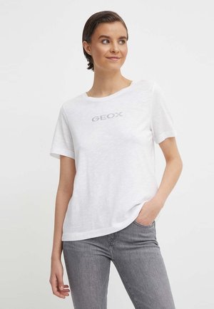 T-shirt con stampa - bianco