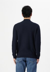 OLYMP Level Five TROYER STRICK - Strickpullover - navy