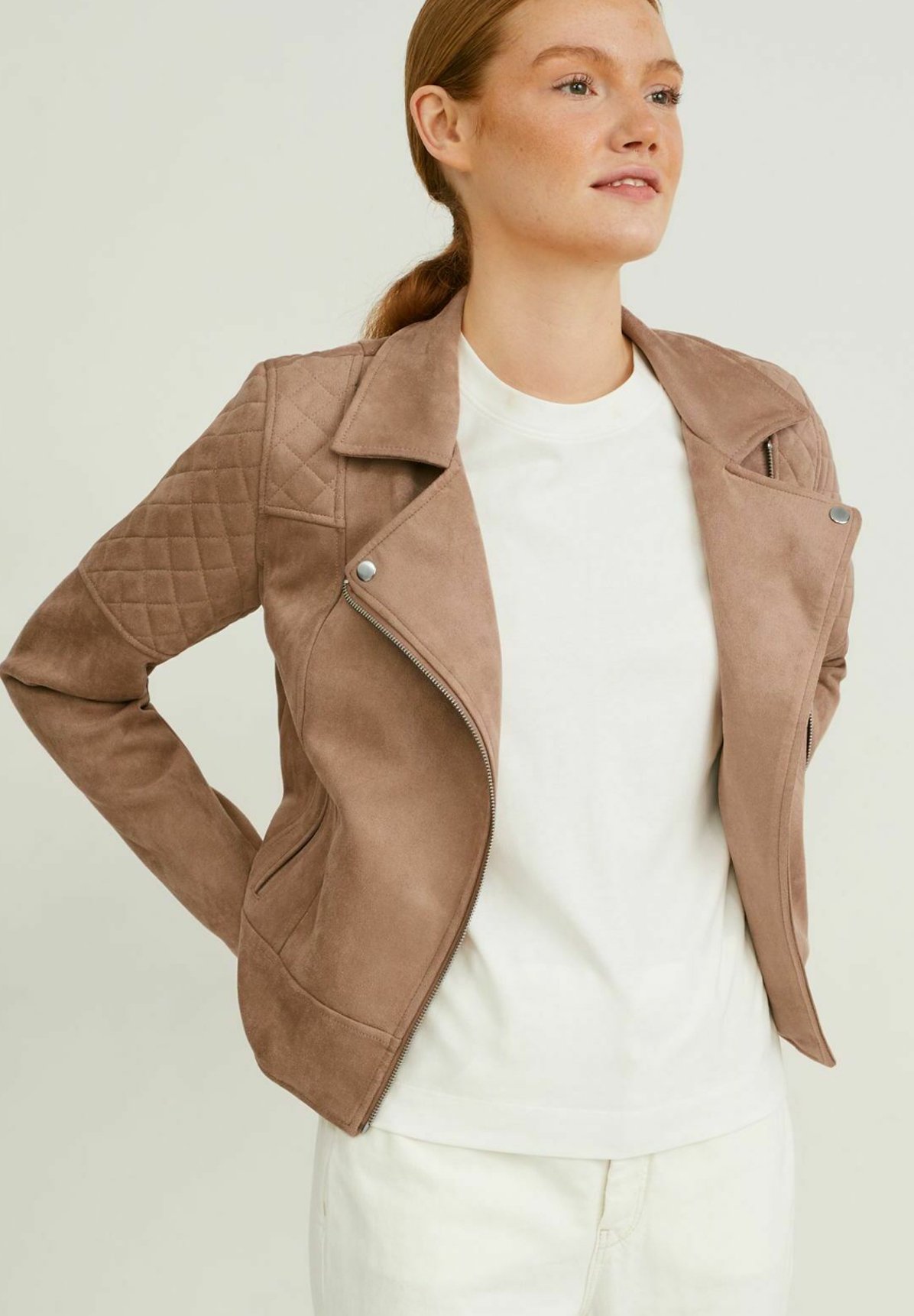 zalando suede jacket