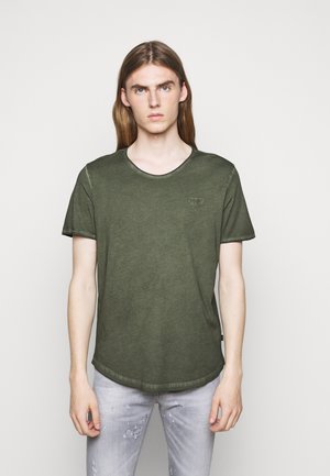 CLARK - Basic T-shirt - dark green