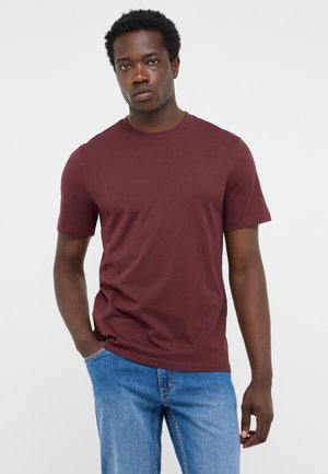 Mustang, T-Shirt basic - braun
