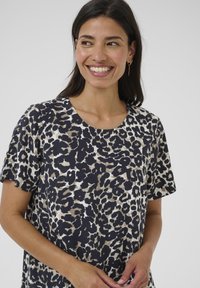Bon'A Parte SYBEL  - Bluse - blue grey leopard print
