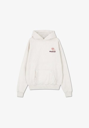 Pegador, PEGADOR OVERSIZED HOODIE AOSTA - Felpa con cappuccio - weiß