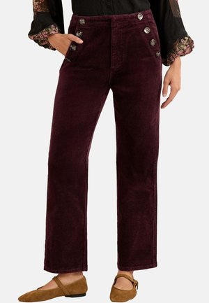 Love & Roses REGULAR FIT - Bukser - cherry red